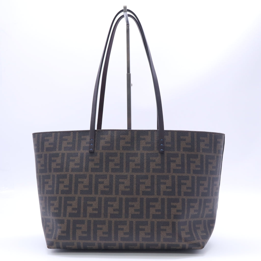 Fendi Zucca Print Canvas Medium Roll Tote Bag B24001