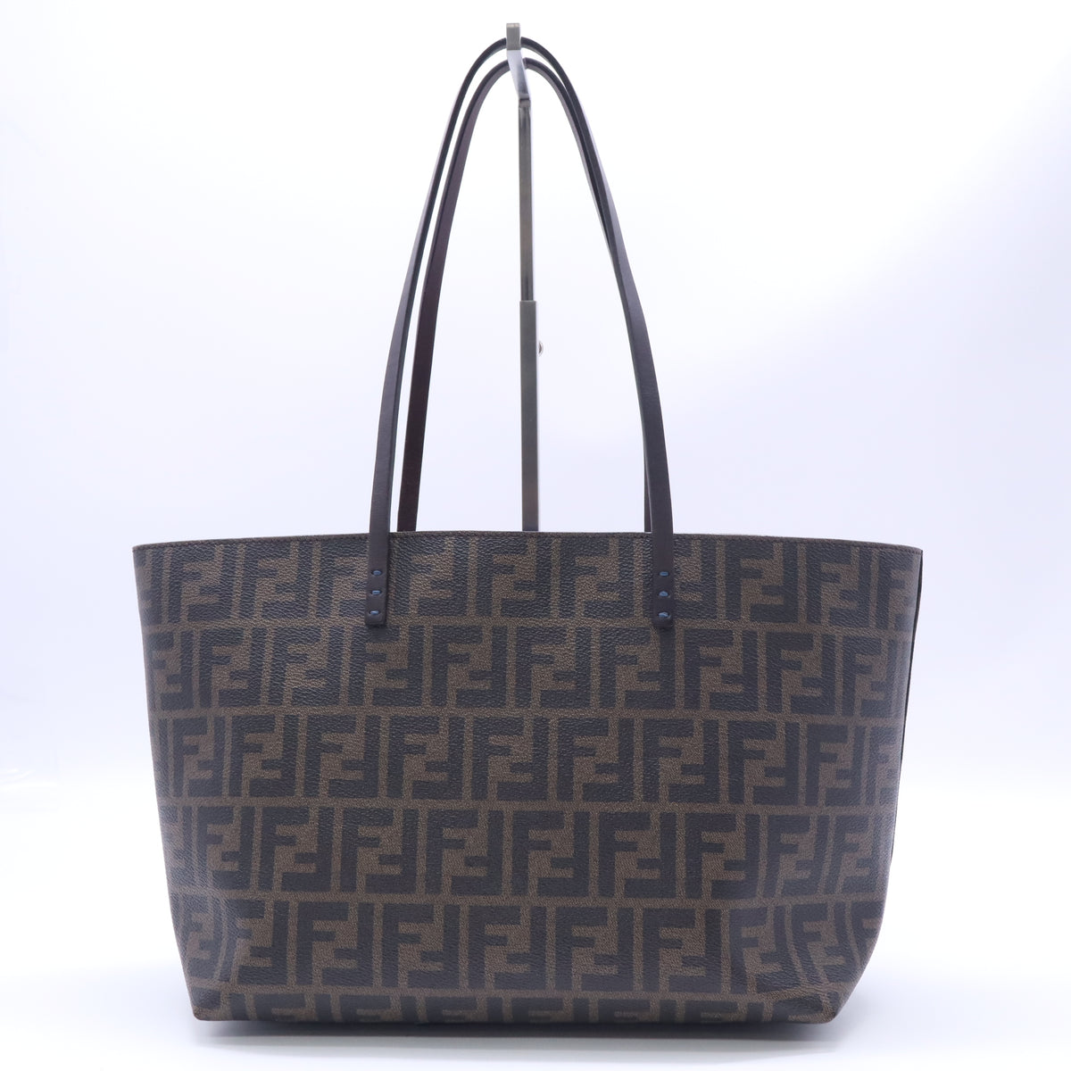 Fendi Zucca Print Canvas Medium Roll Tote Bag B24001