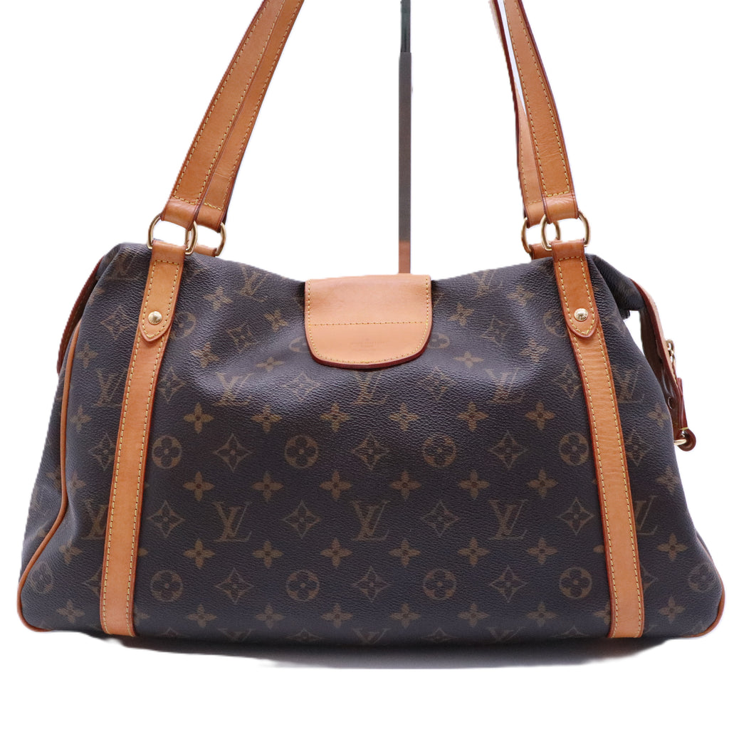 Stresa Handbag Monogram Canvas GM twins