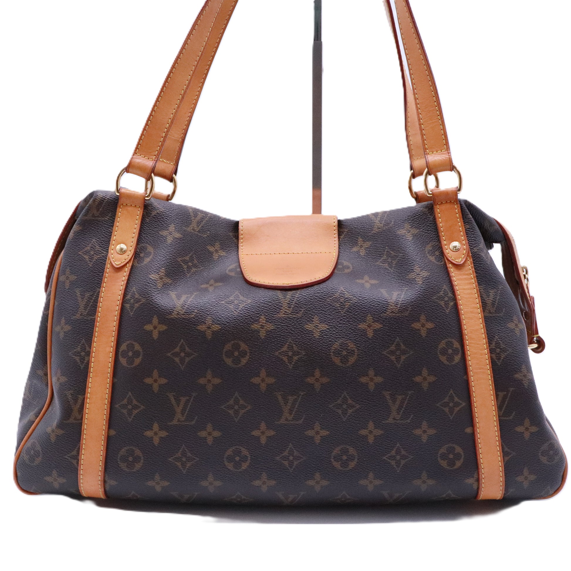 Stresa Handbag Monogram Canvas GM twins