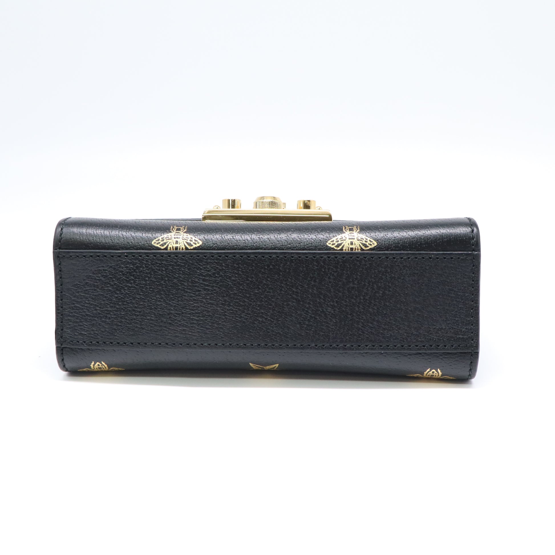 Padlock Shoulder Bag Printed Leather Small B22326