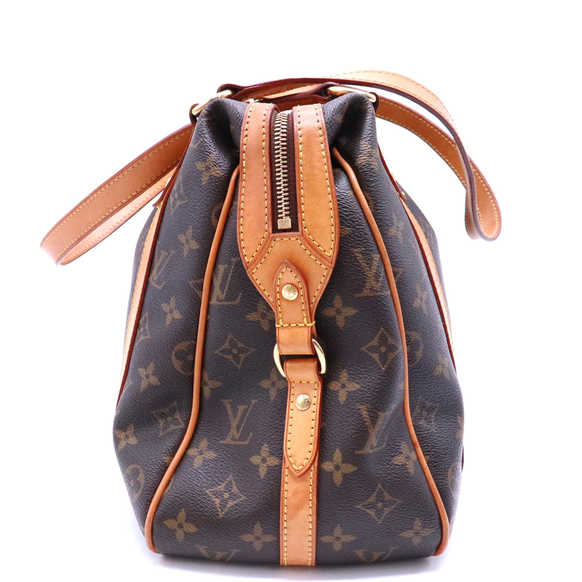 Stresa Handbag Monogram Canvas GM twins