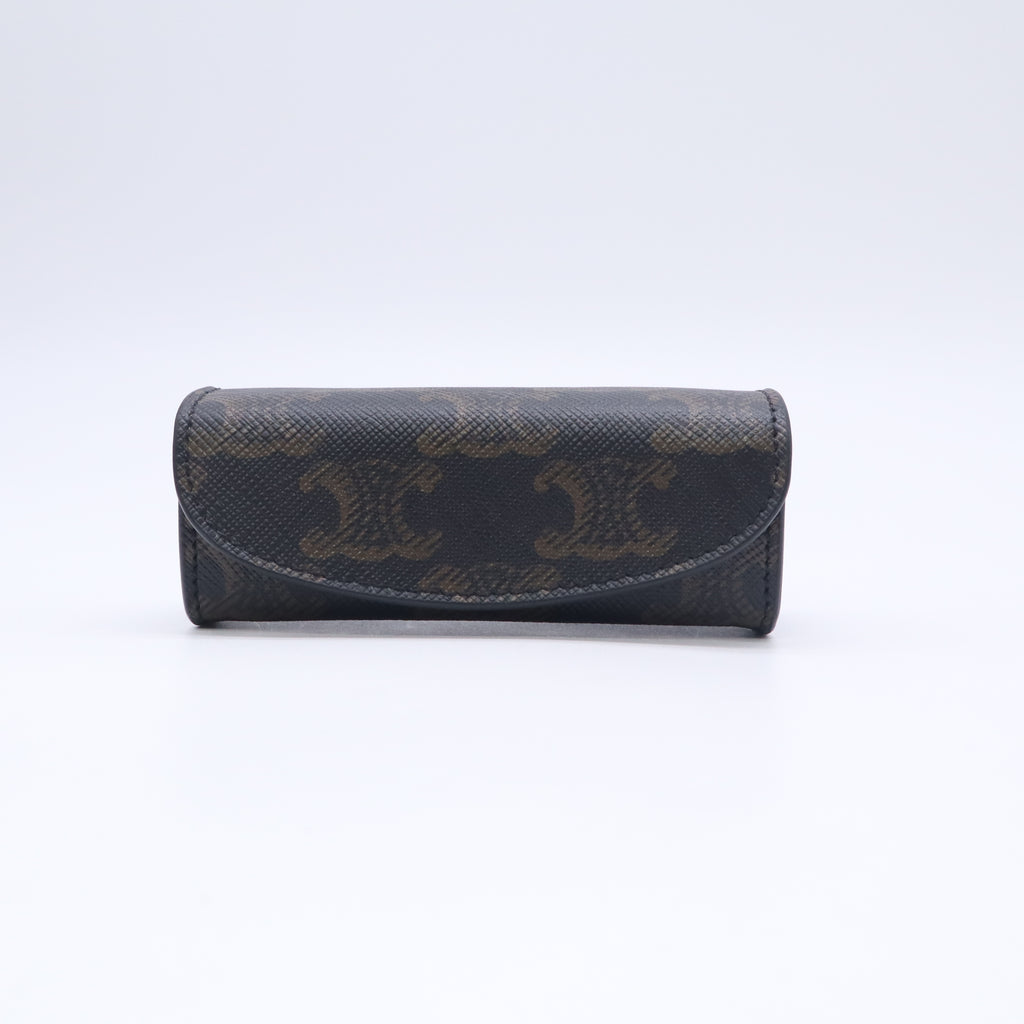 Celine Ring Case in Triomphe Canvas twins LDJ5751