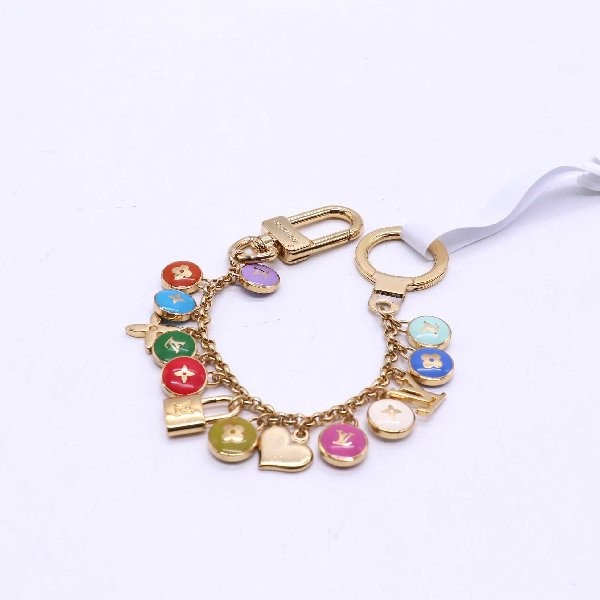 Louis Vuitton Multicolor Pastilles Bag Charm TWINS W20709