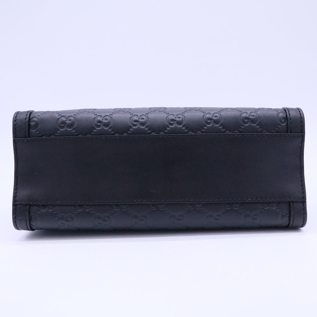 Padlock Chain Tote Guccissima Leather Small