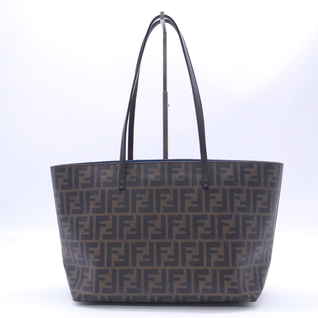 Fendi Zucca Print Canvas Medium Roll Tote Bag B24001