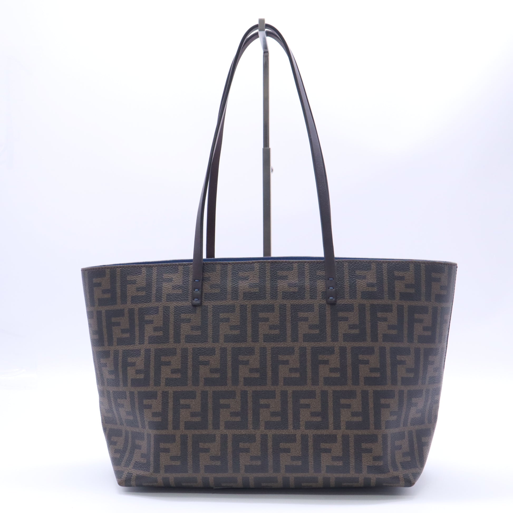 Fendi Zucca Print Canvas Medium Roll Tote Bag B24001