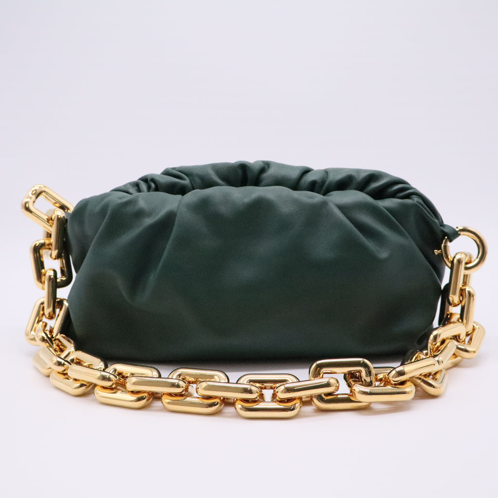 Calfskin The Pouch Chain Raintree