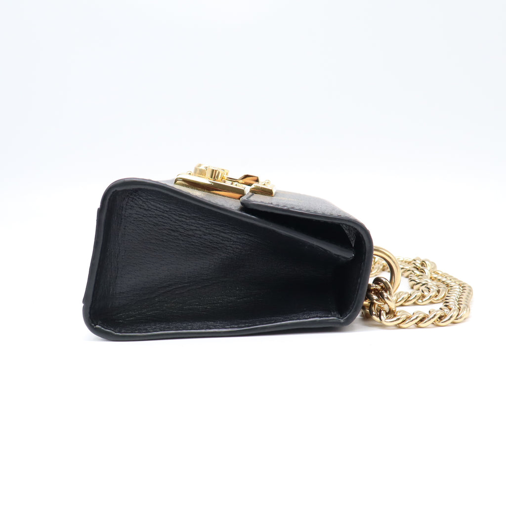 Padlock Shoulder Bag Printed Leather Small B22326