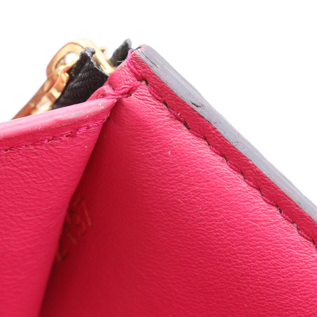 Louis Vuitton Taurillon Leather Capucines Compact Wallet twins