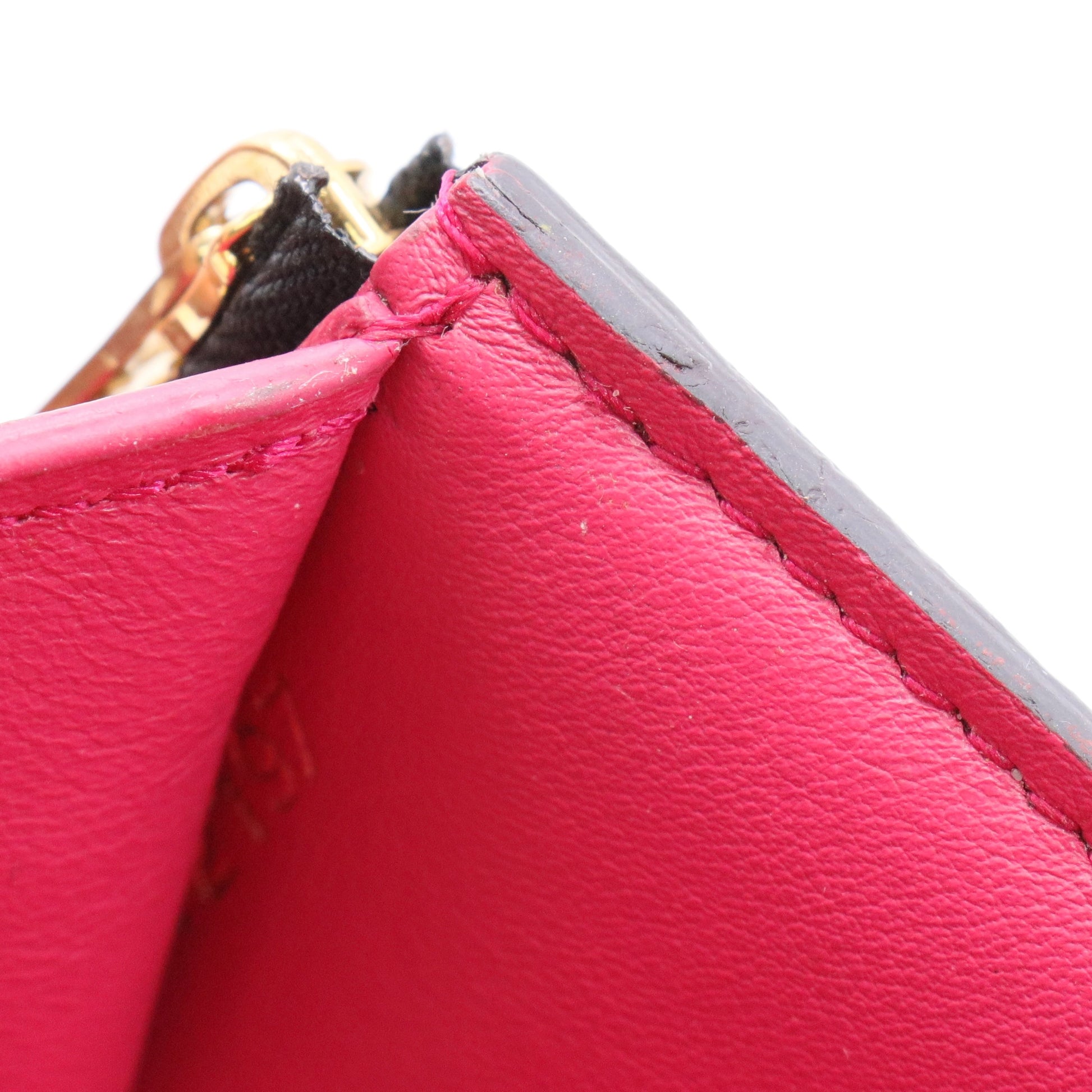 Louis Vuitton Taurillon Leather Capucines Compact Wallet twins