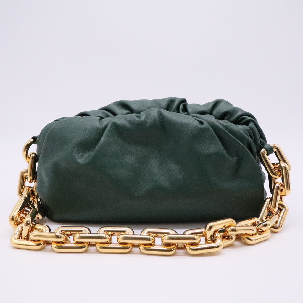 Calfskin The Pouch Chain Raintree