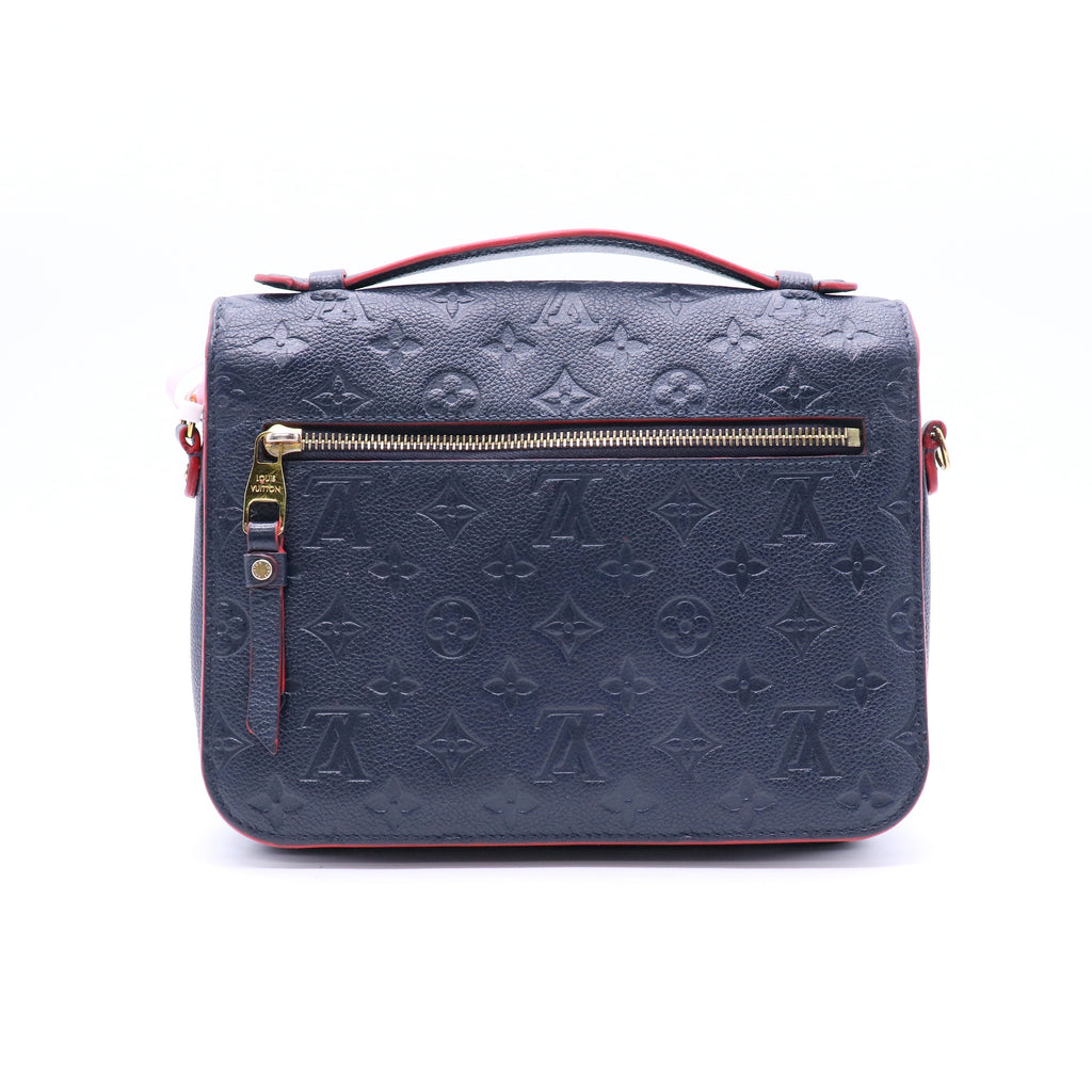 Louis Vuitton Pochette Metis Monogram Empreinte Leather J2466 Twins