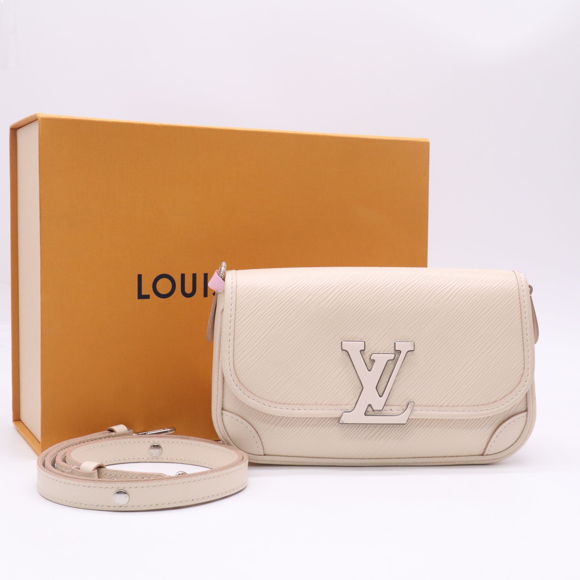 Louis Vuitton Epi Buci Crossbody Quartz Twins LDJ5011