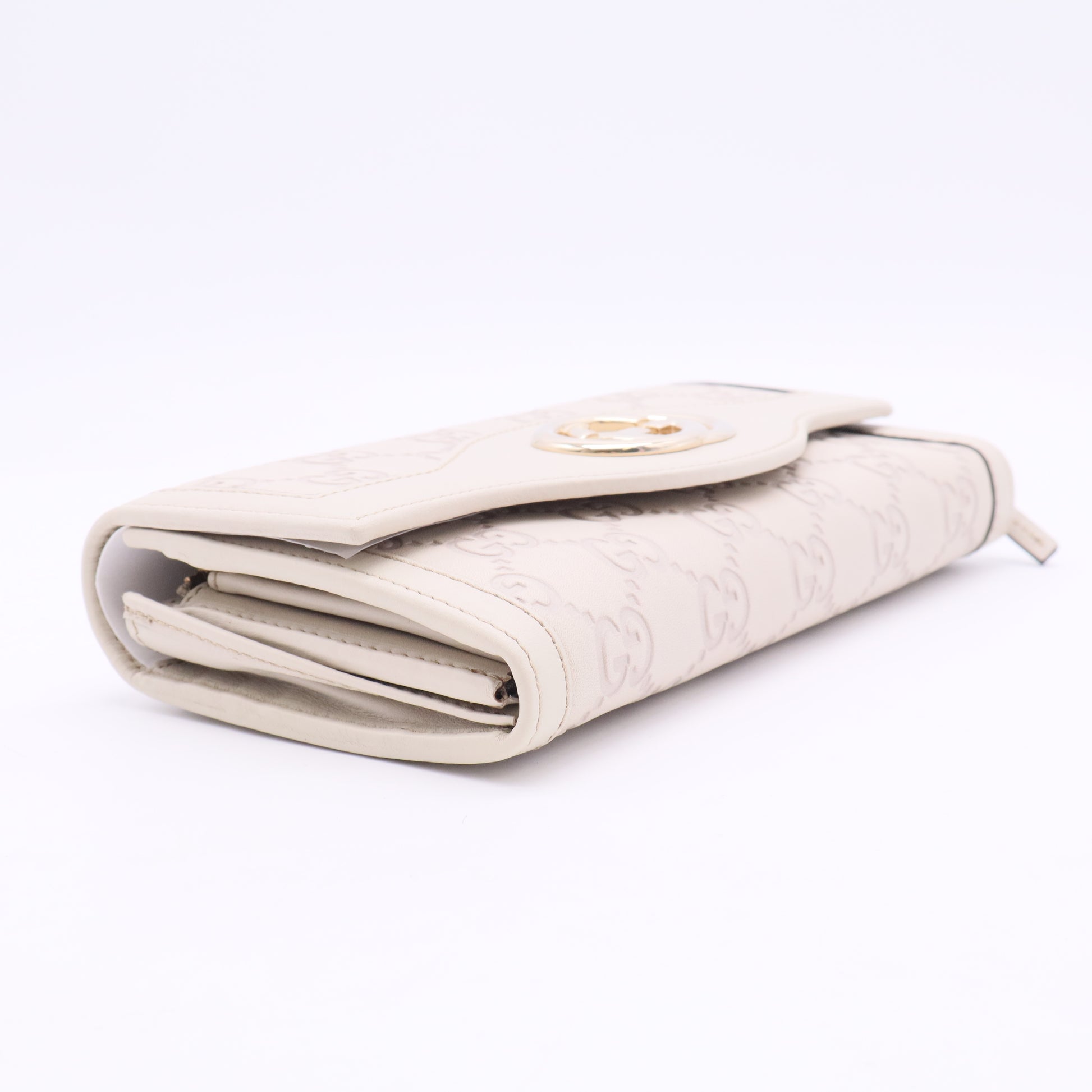 Interlocking G Logo Leather Wallet