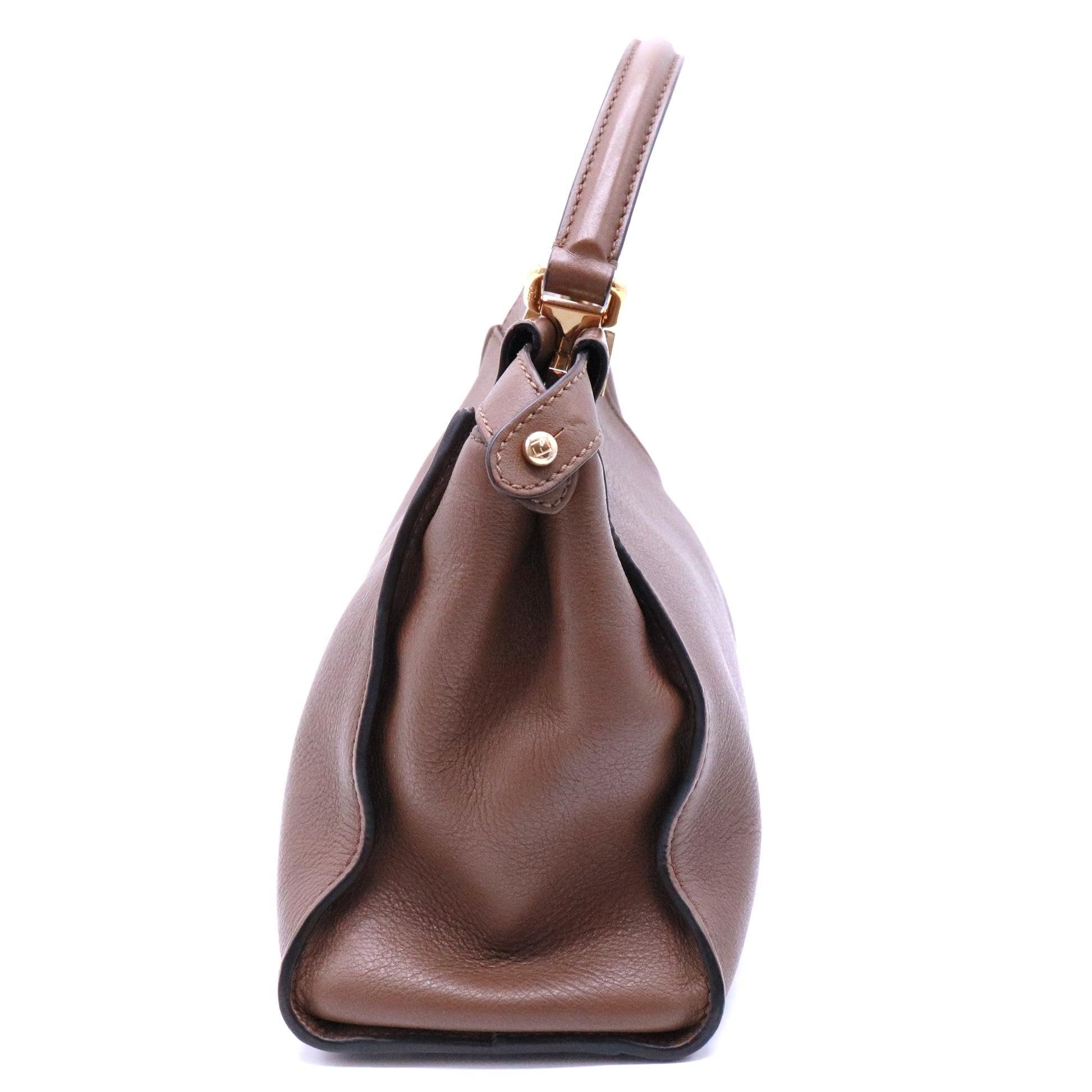 Peekaboo Bag Rigid Leather Regular
