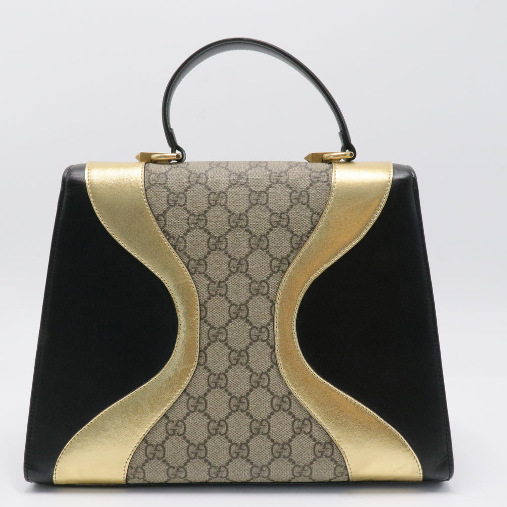 GG Supreme Top Handle Bag Medium