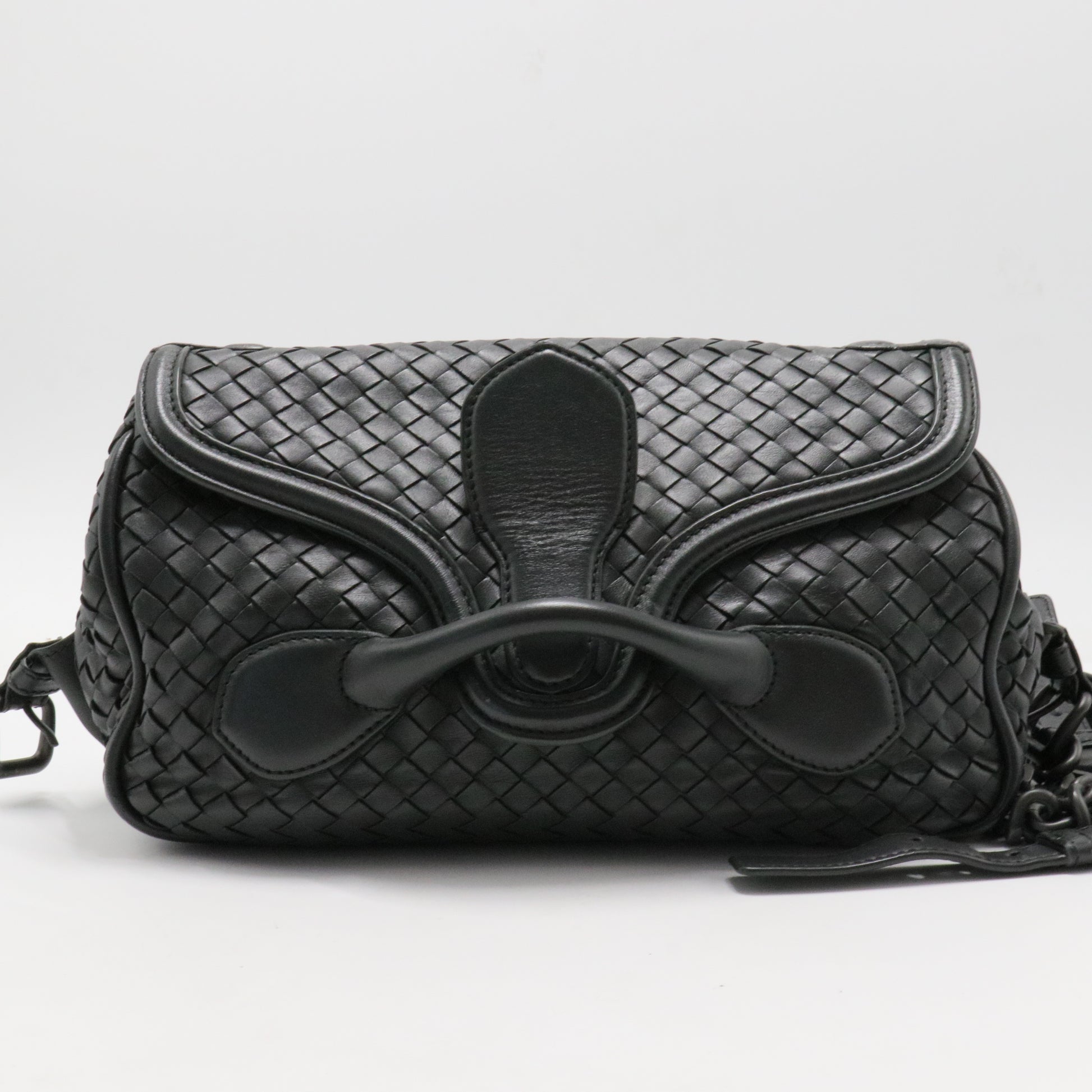 Nappa Intrecciato Rialto Shoulder Bag