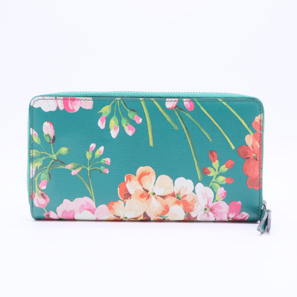 Floral Long Zippy Wallet