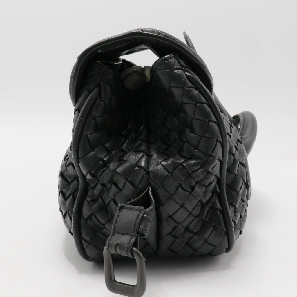 Nappa Intrecciato Rialto Shoulder Bag