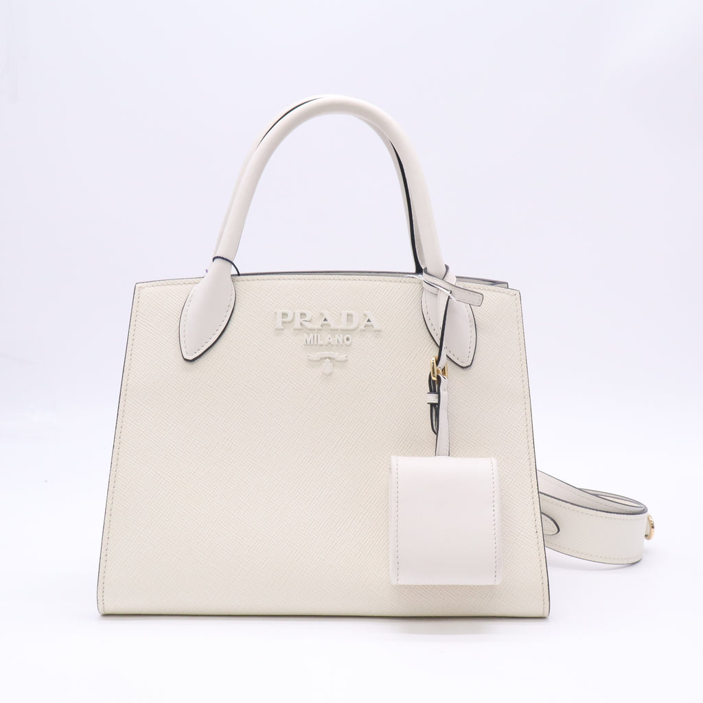 Prada Monochrome Tote Saffiano twins LDZ1088