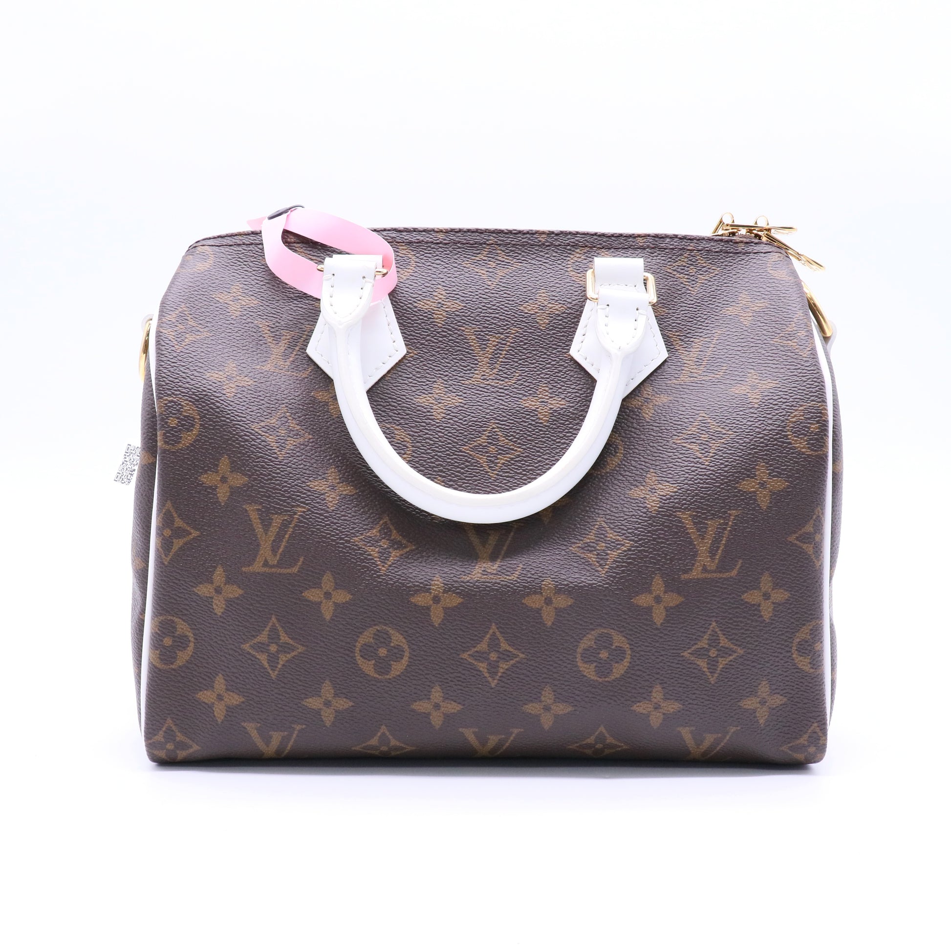 Monogram Canvas Match Speedy Bandouliere 25 Twins