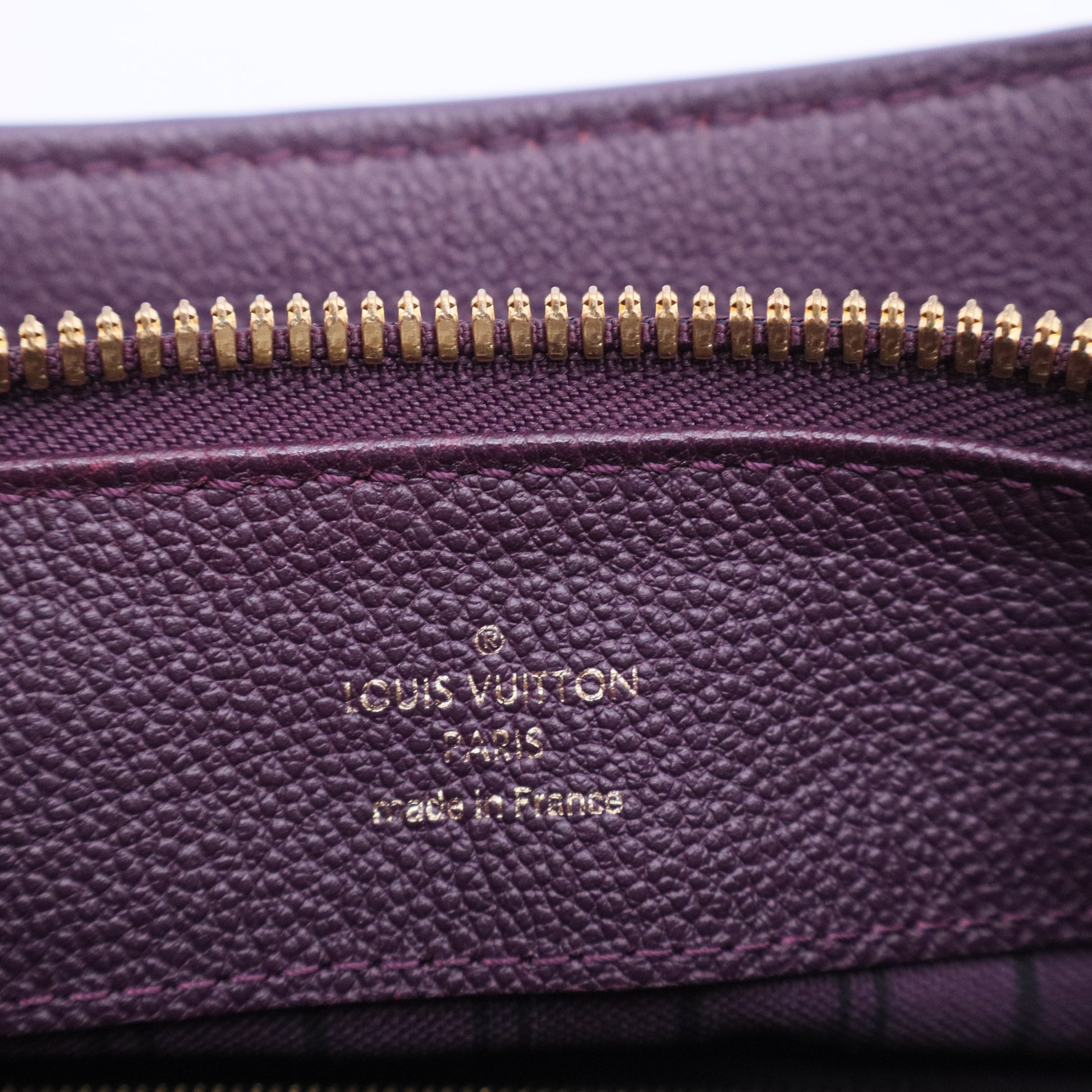 Aube Monogram Empreinte Leather Audacieuse MM Bag B20210