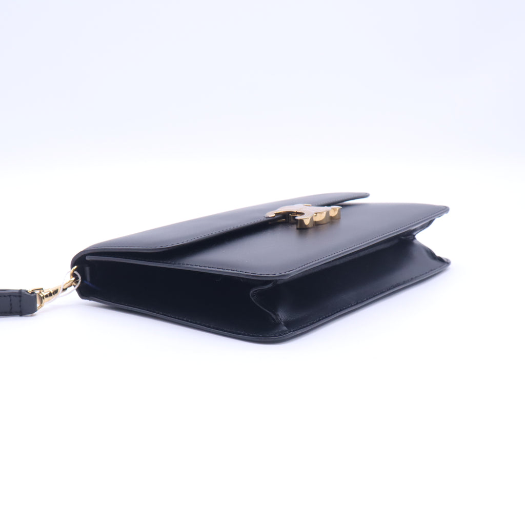 Celine Triomphe Clutch Smooth Calfskin Medium twins LDJ5790