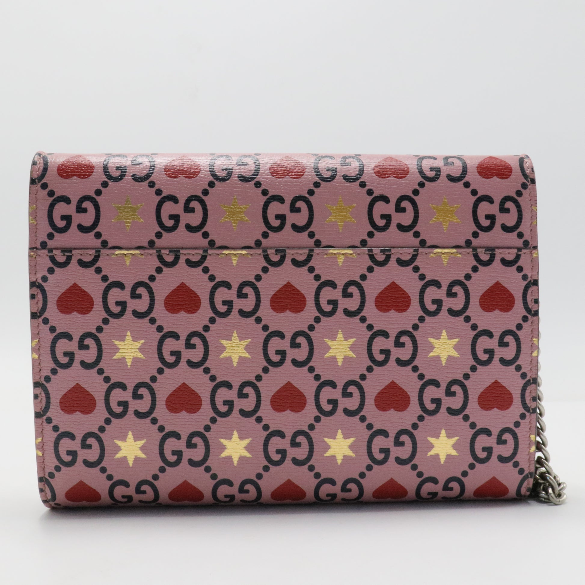 Calfskin Valentine's Day Exclusive Dionysus Chain Wallet