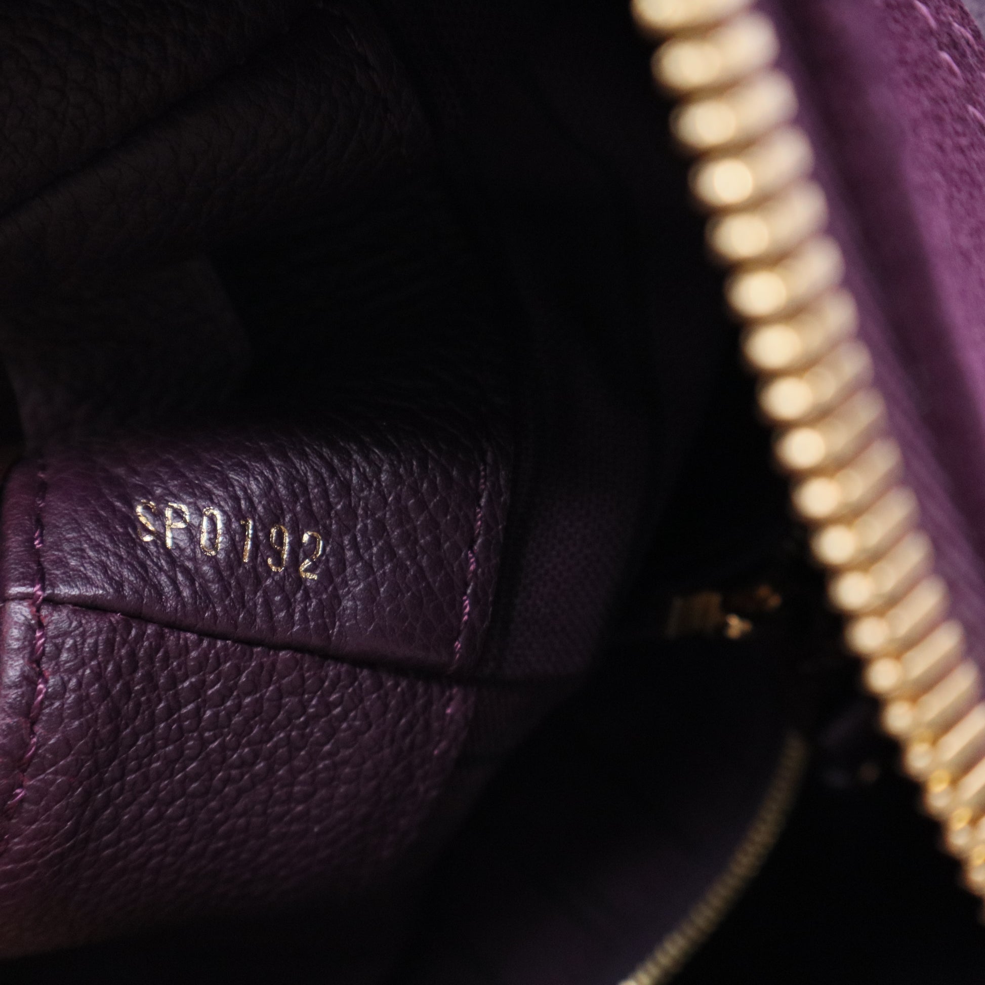 Aube Monogram Empreinte Leather Audacieuse MM Bag B20210