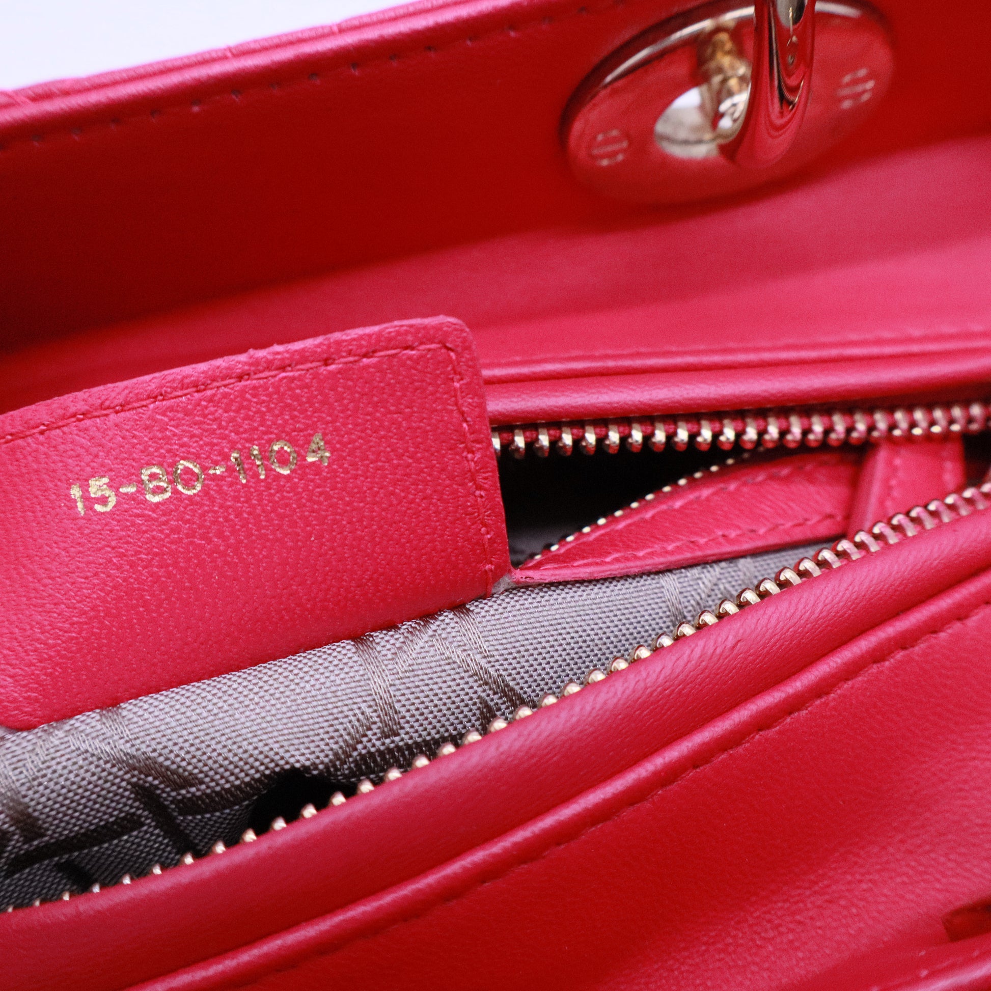My Lady Dior Bag Cannage Quilt Lambskin