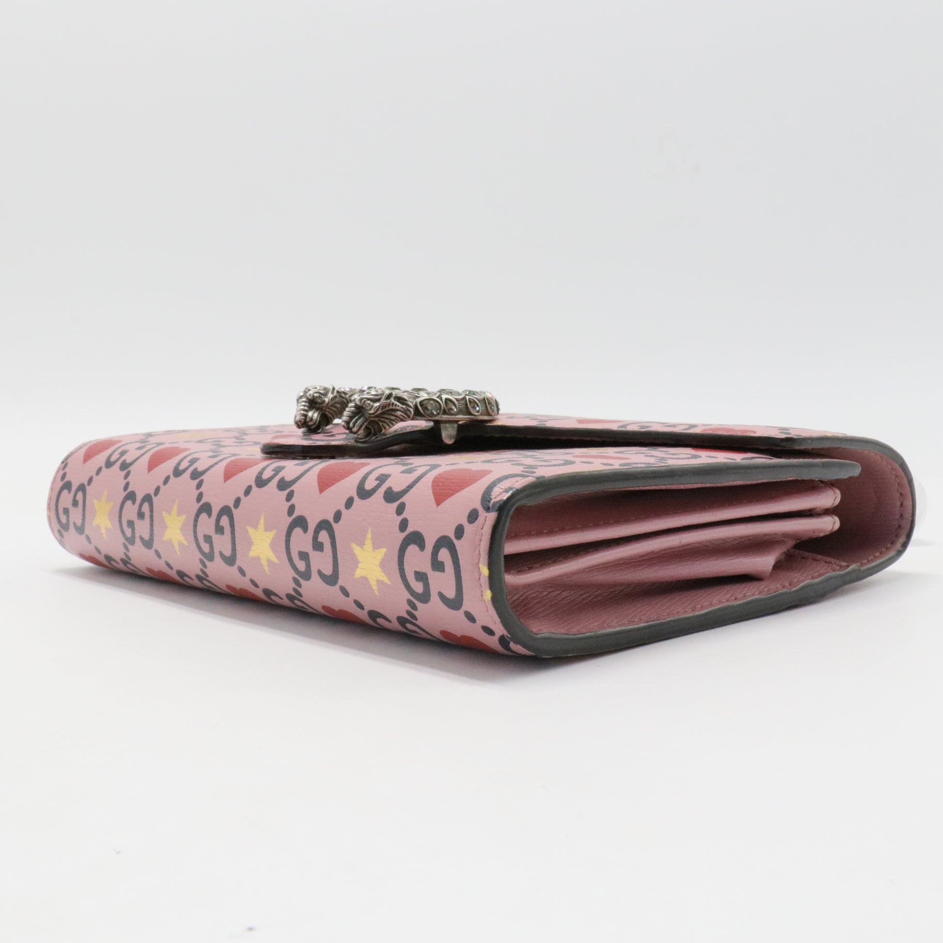 Calfskin Valentine's Day Exclusive Dionysus Chain Wallet