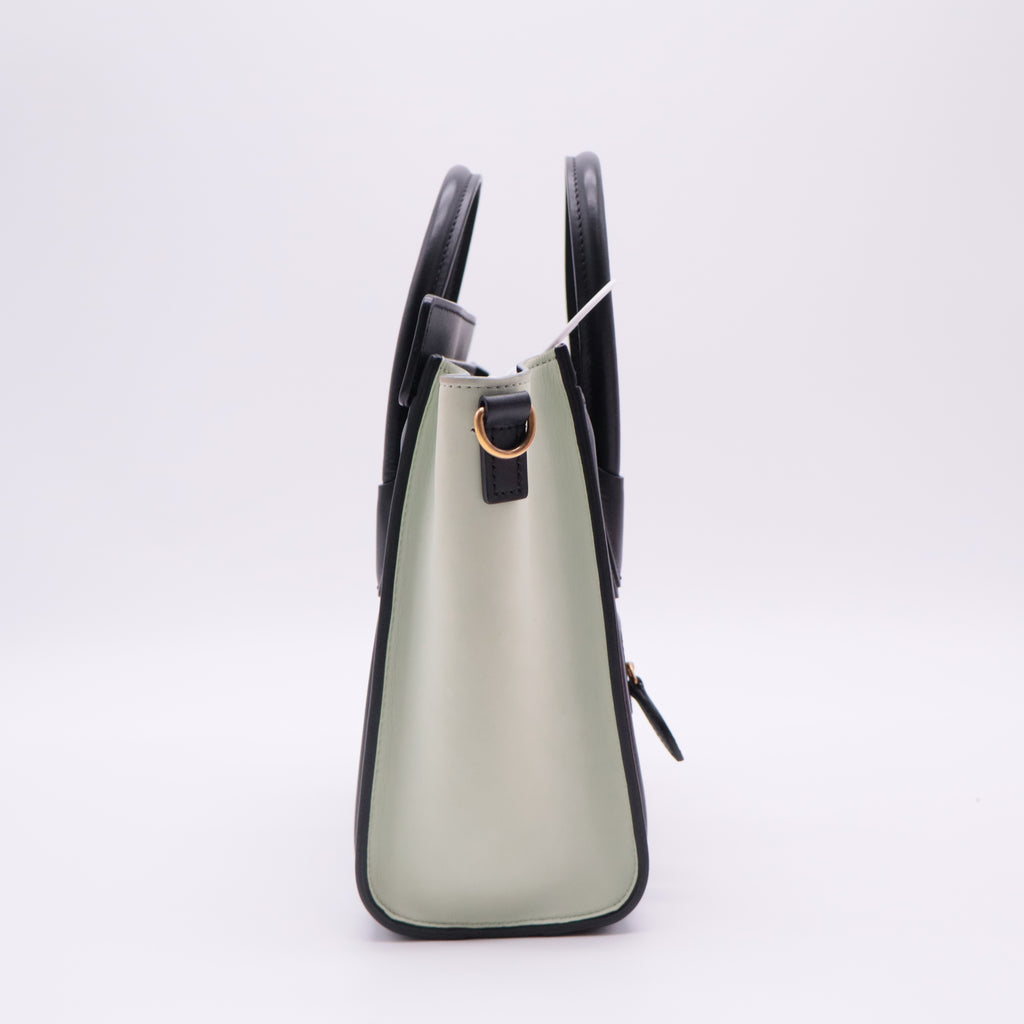 Baby Grained Calfskin Nano Tri-Color Luggage twins