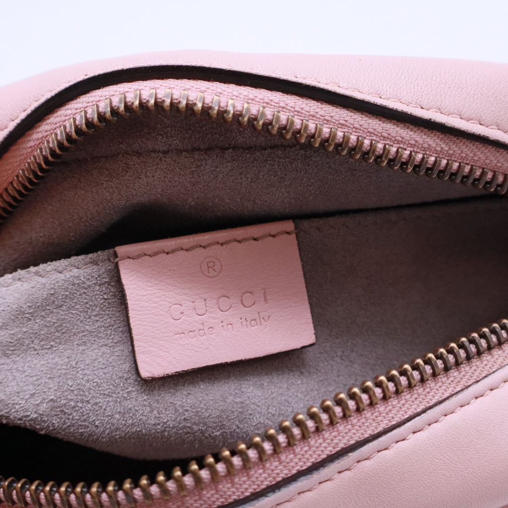 GG Marmont Shoulder Bag Matelasse Leather Small