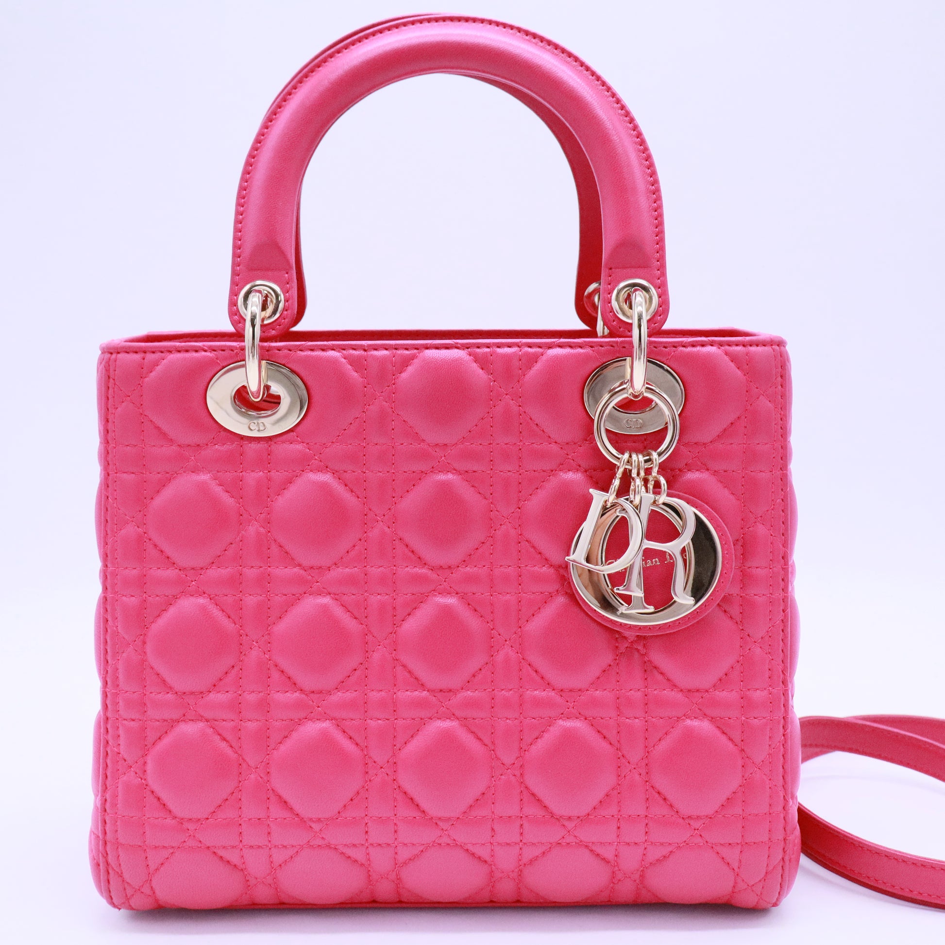 My Lady Dior Bag Cannage Quilt Lambskin