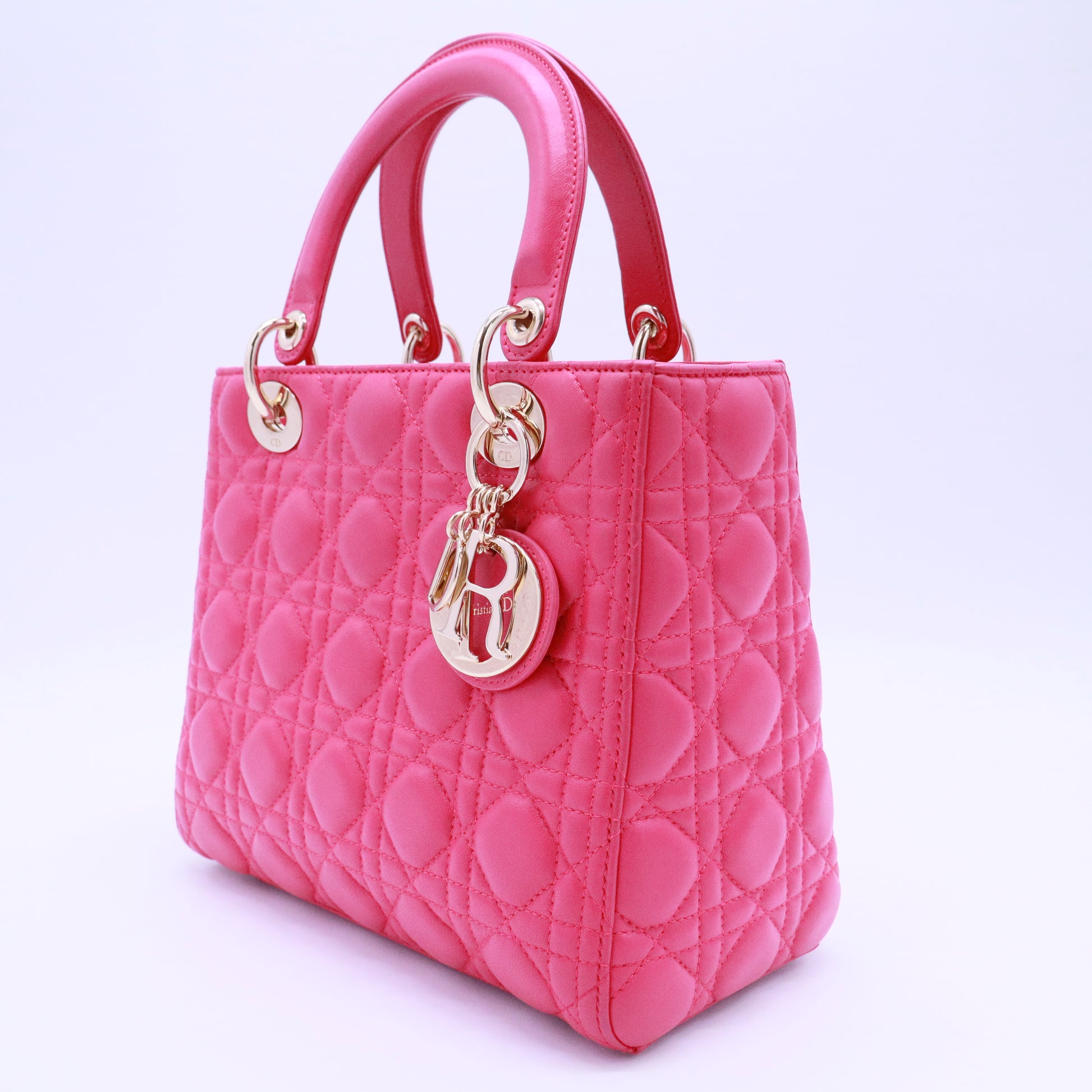 My Lady Dior Bag Cannage Quilt Lambskin