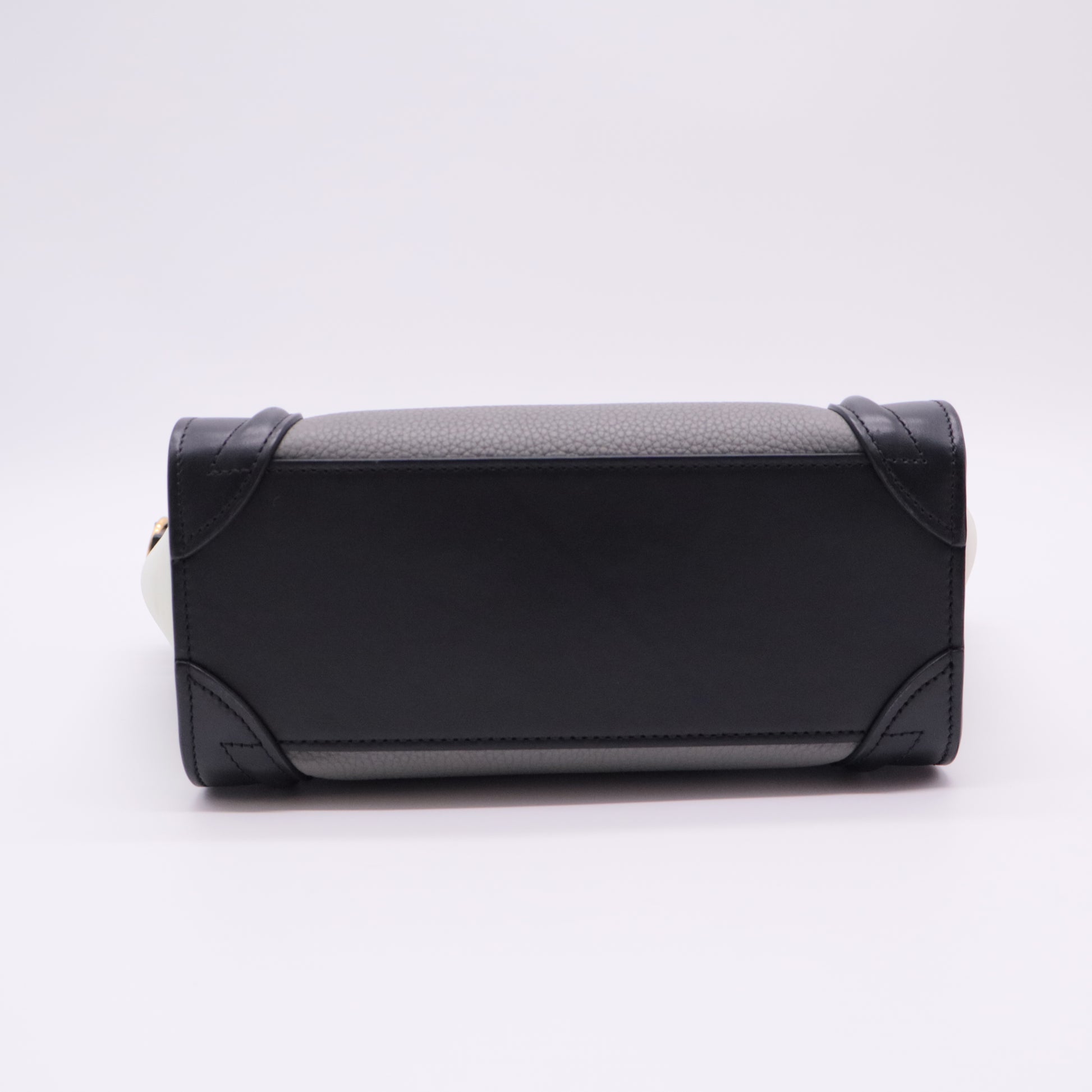 Baby Grained Calfskin Nano Tri-Color Luggage twins