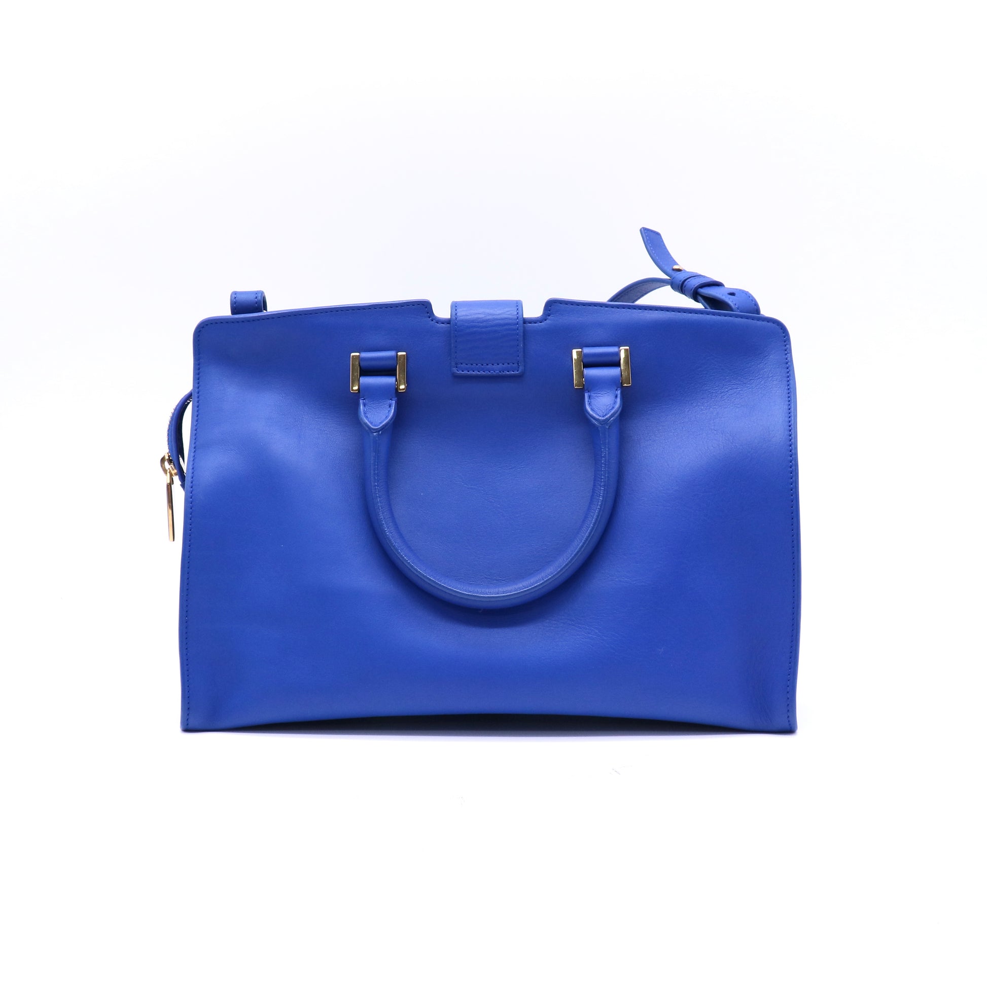 Classic Y Cabas Leather Small Twins B22201