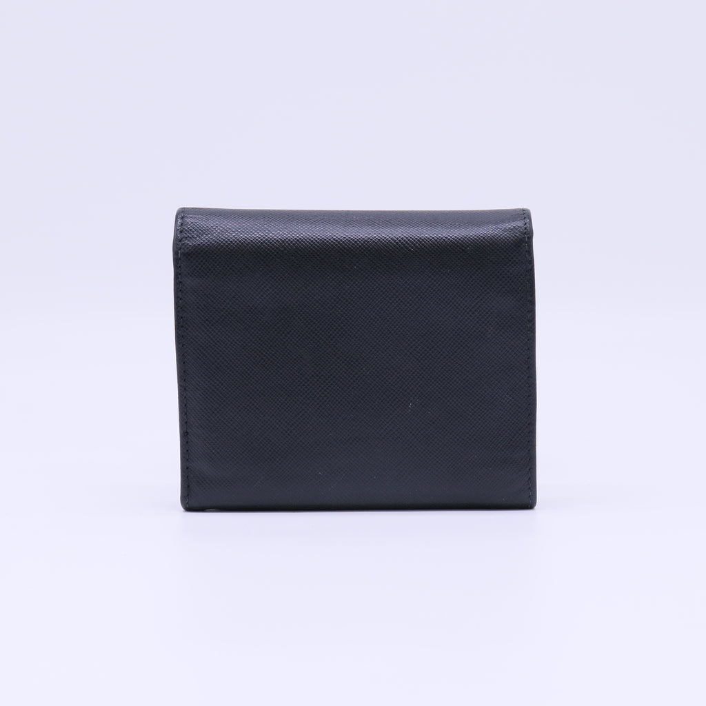 Prada Saffiano Leather Compact Wallet W21892