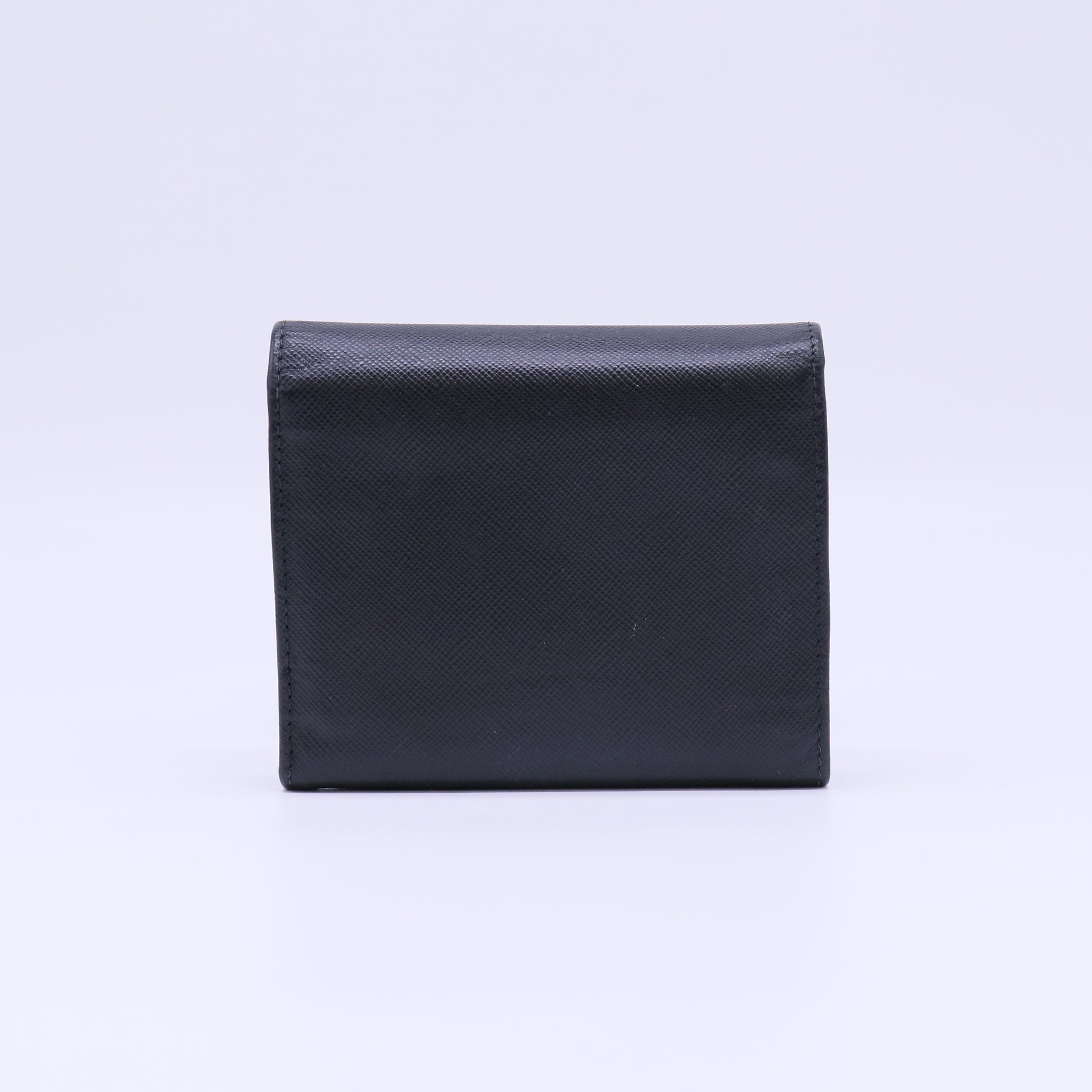 Prada Saffiano Leather Compact Wallet W21892