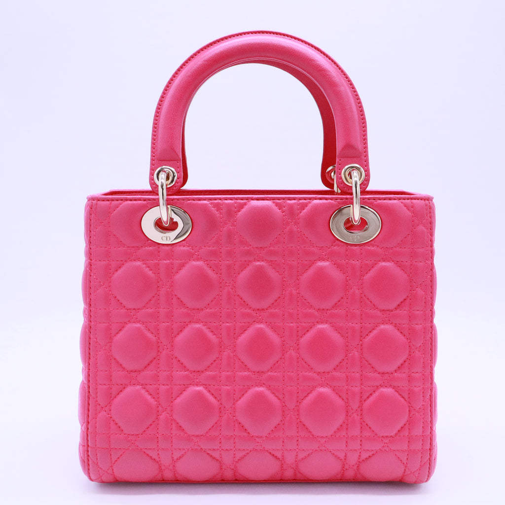 My Lady Dior Bag Cannage Quilt Lambskin