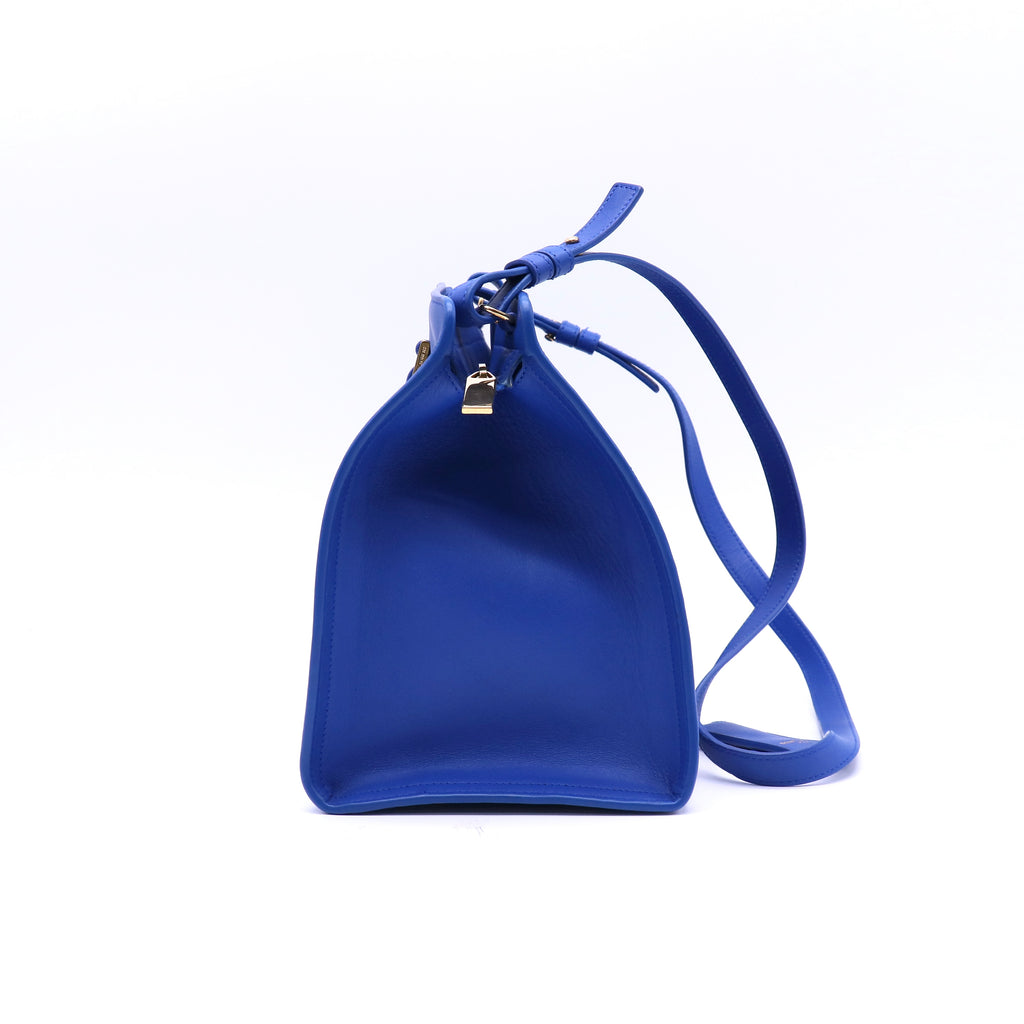 Classic Y Cabas Leather Small Twins B22201