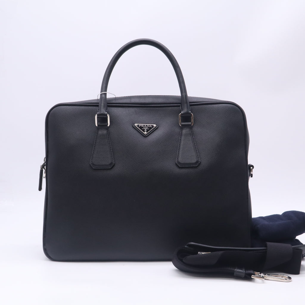 Prada Saffiano Lux Leather Bauletto twins LDZ1082