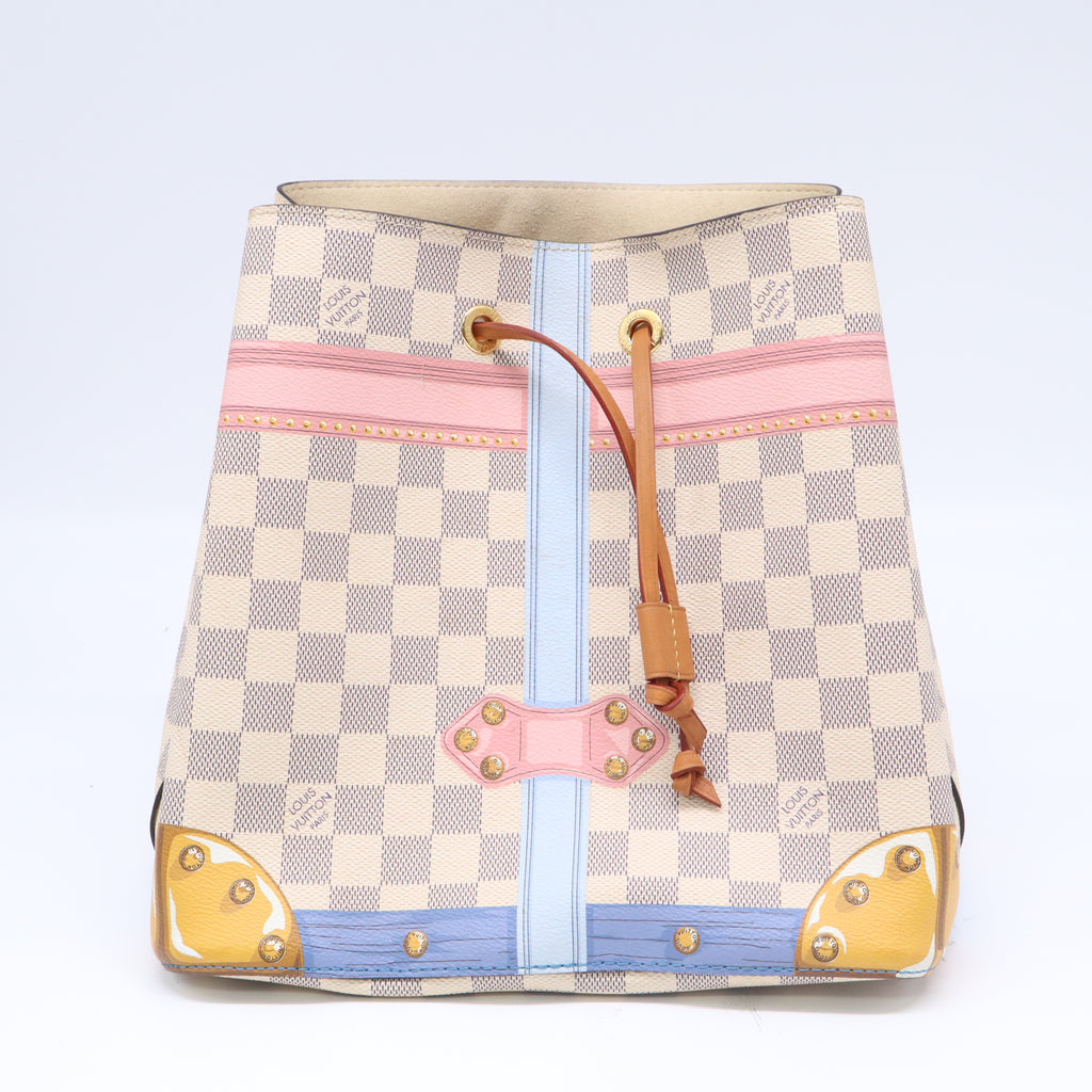 Damier Azur Summer Trunks Neonoe Twins B22112