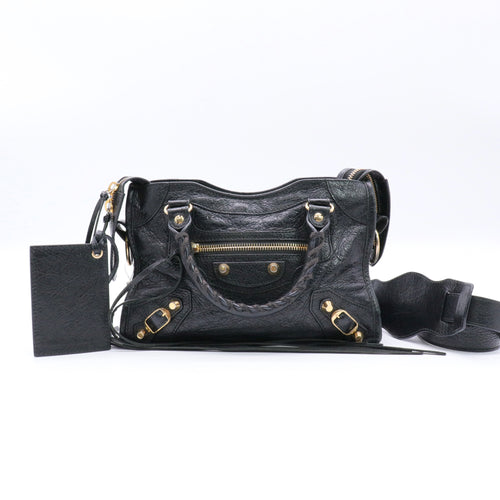 "City Classic Studs Bag Leather Mini Twins"
