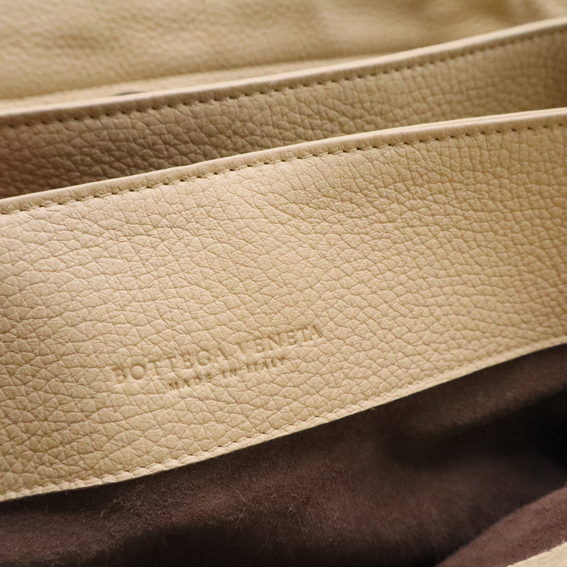 Roma Intrecciato Leather Satchel