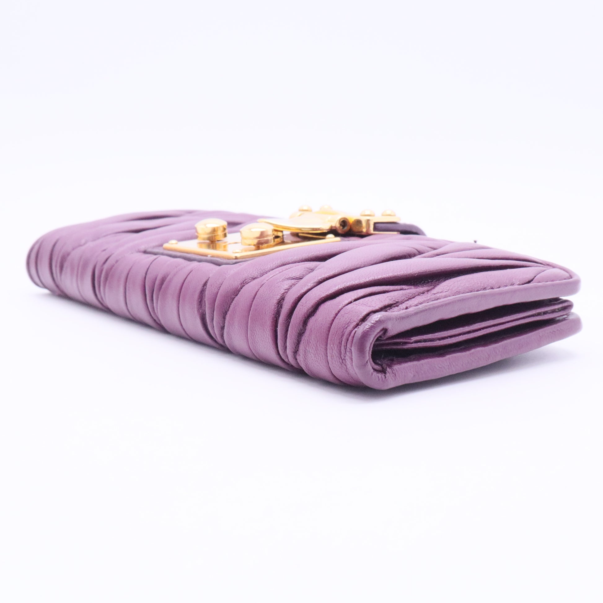 Long Wallet Leather Materasse