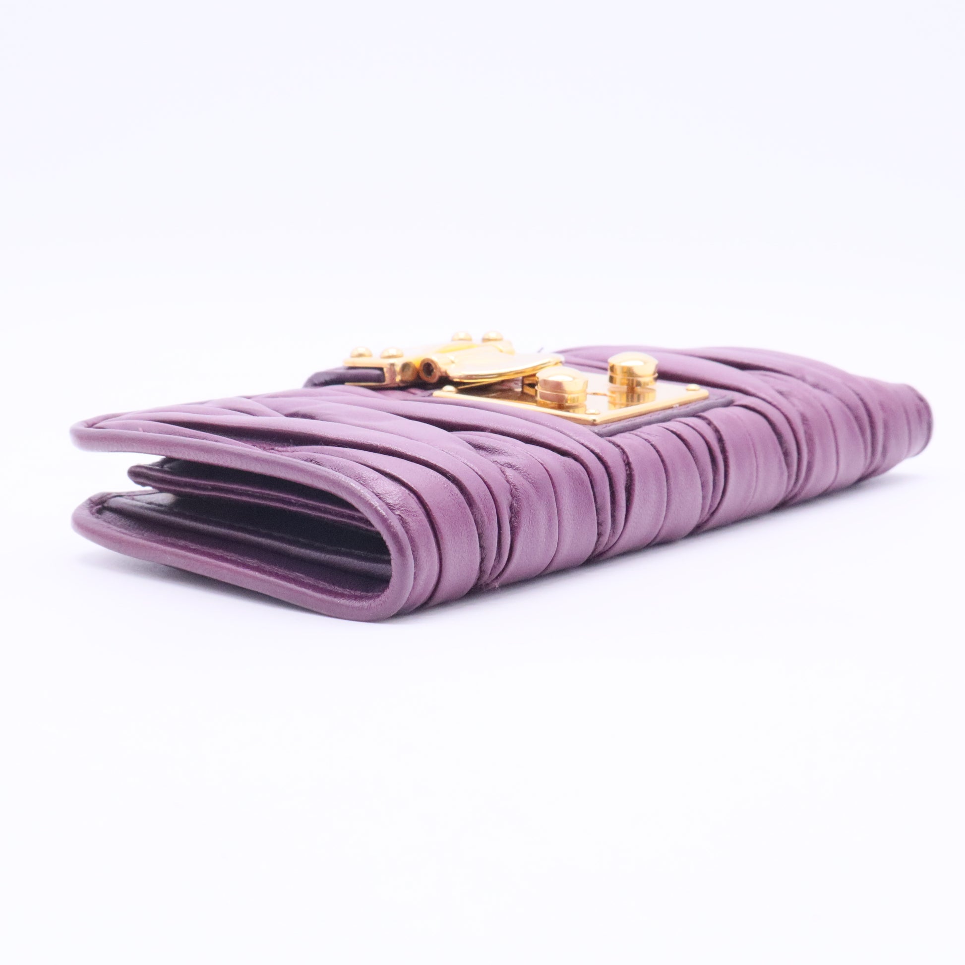 Long Wallet Leather Materasse