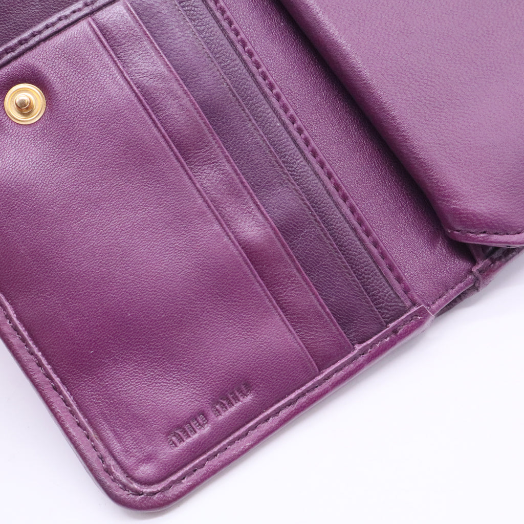 Long Wallet Leather Materasse