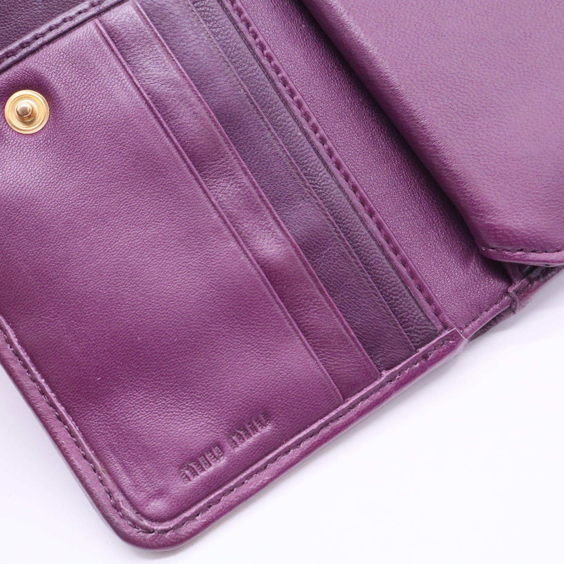 Long Wallet Leather Materasse
